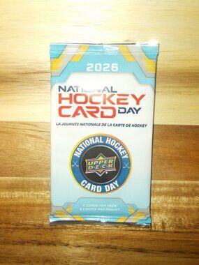 2026 Upper Deck National Hockey Card Day SEALED SINGLE PACK NHL Stanley Cup